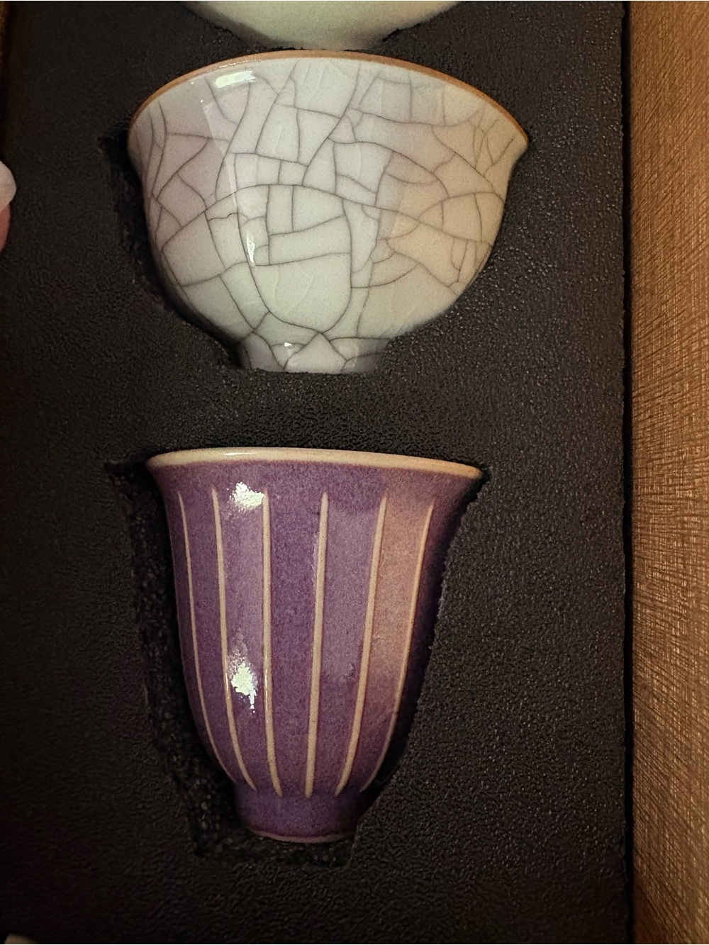 Assorted Porcelain Tea Cups Set - Multicolor - Picture 5 of 6